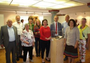 Eröffnung der Ausstellung am 3. September