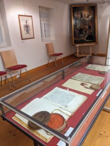 Foto alte Urkunden aus dem Stadtarchiv