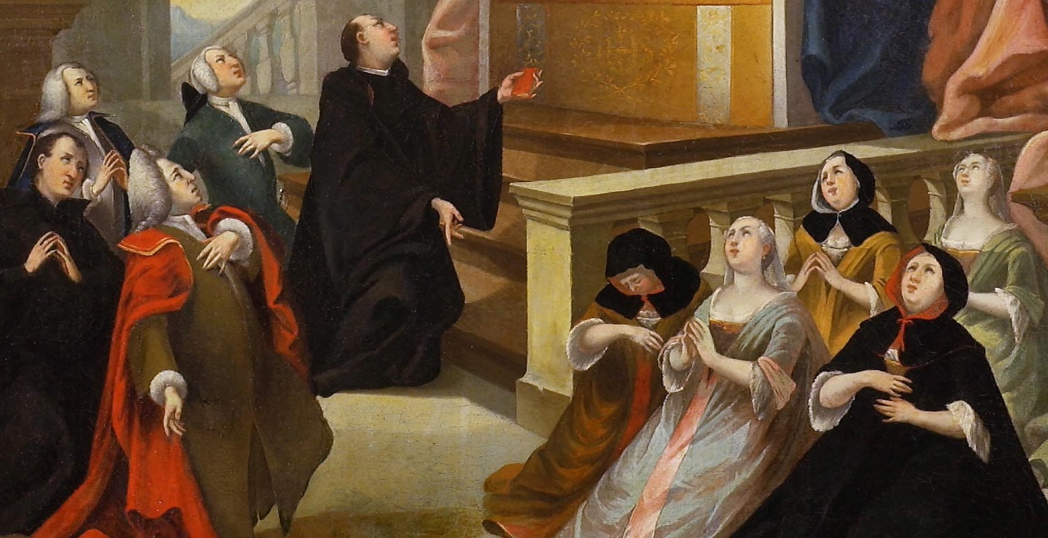 Ausschnitt des Gemäldes mit Gumpp